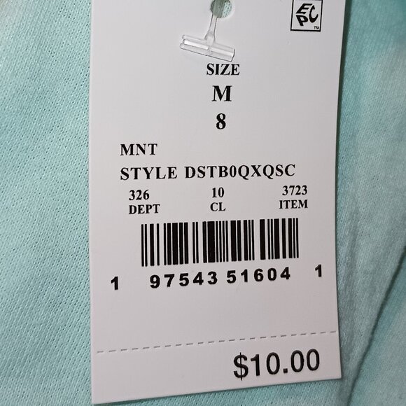 NEW Disney Nightmare Before Christmas Mint Green Graphic T-Shirt Medium 8 - Picture 7 of 7